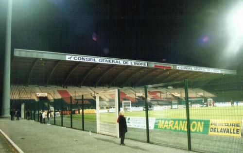 Stade Gaston Petit - Tribune Conseil G&eacute;n&eacute;ral de L'Indre