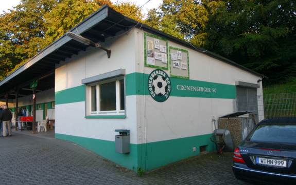 Sportplatz Hauptstra&szlig;e - Vereinsheim