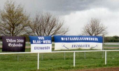 Sportplatz Heinrichstra&szlig;e - Transparente