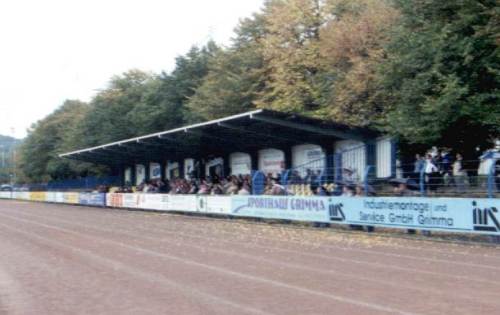 Stadion der Freundschaft - Trib&uuml;ne