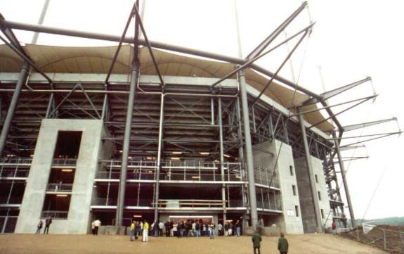 AOL-Arena/Volksparkstadion - Auenansicht (Archivbild)