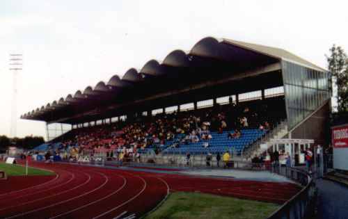 Hvidovre Stadion - Trib&uuml;ne