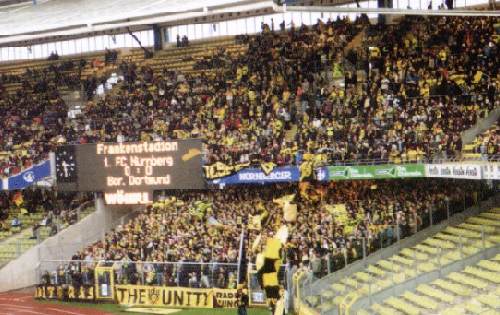 Frankenstadion - G�stekurve